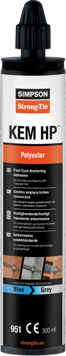 Simpson Strong-Tie KEM HP™ ankermasse 300 ml